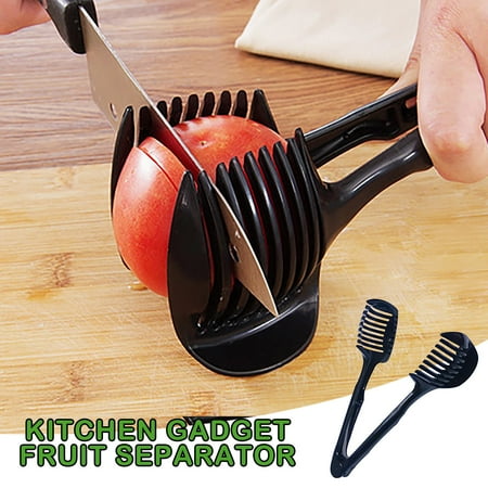 MRULIC Kitchen supplies Slicers Tomato Onion Slicers Cut Fruit Parts Hand Cut Fruit Clip Food Storage Black
MRULIC Kitchen supplies Slicers Tomato Onion Slicers Cut Fruit Parts Hand Cut Fruit Clip Food Storage Black
