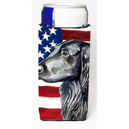 Carolines Treasures LH9021MUK USA American Flag with Flat Coated Retriever Michelob Ultra bottle sleeves for slim cans 12 oz.
Carolines Treasures LH9021MUK USA American Flag with Flat Coated Retriever Michelob Ultra bottle sleeves for slim cans 12 oz.