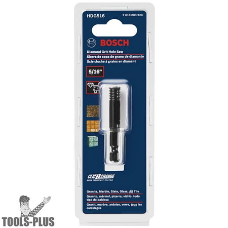 BOSCH 5/16In 8mm D Grit HS HDG516