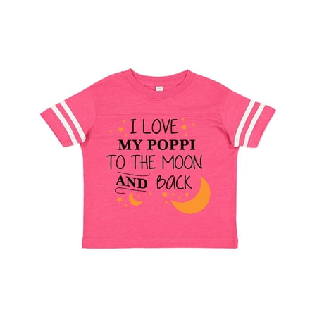 Inktastic I Love My Poppi to the Moon and Back Gift Toddler Boy or Toddler Girl T-Shirt
Inktastic I Love My Poppi to the Moon and Back Gift Toddler Boy or Toddler Girl T-Shirt