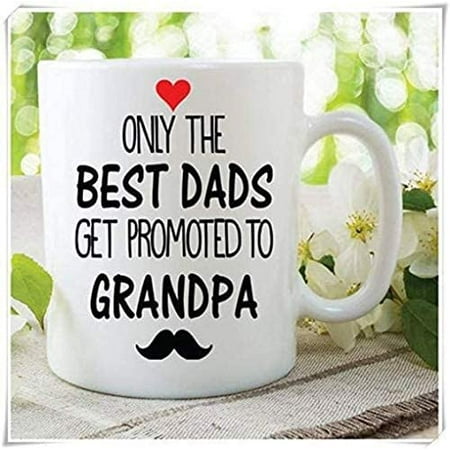Grandpa Mug Only The Best Dads Get Promoted To Grandpa Coffee Mug 11OZ Coffee Mug
Grandpa Mug Only The Best Dads Get Promoted To Grandpa Coffee Mug 11OZ Coffee Mug