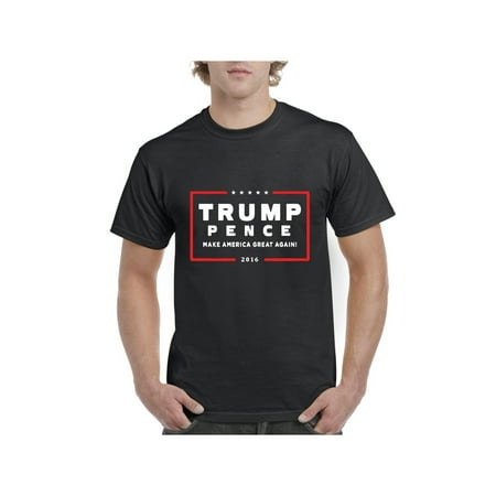 Trump Pence Make America Great Again Men's Short Sleeve T-Shirt