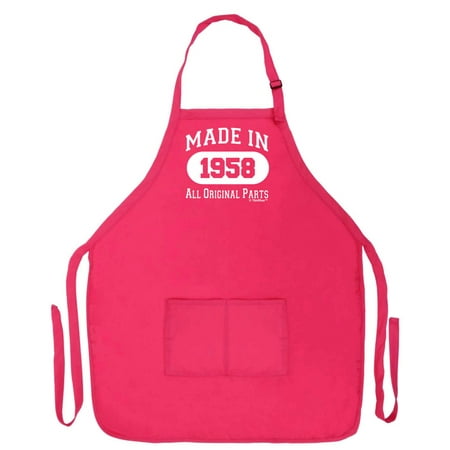 ThisWear Turning 65 Birthday Gift Made in 1958 Original Parts Birthday Accessories Two Pocket Apron Heliconia
ThisWear Turning 65 Birthday Gift Made in 1958 Original Parts Birthday Accessories Two Pocket Apron Heliconia