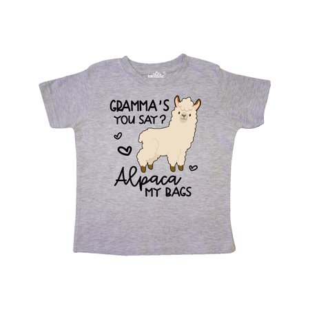 Inktastic Gramma s You Say Alpaca My Bags Gift Toddler Boy or Toddler Girl T-Shirt
Inktastic Gramma s You Say Alpaca My Bags Gift Toddler Boy or Toddler Girl T-Shirt