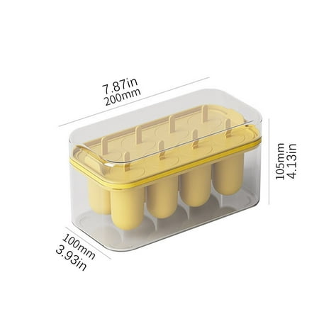 Huaai Ice Cube Flexible Ice Tray 8 Ice Molds For Freezer Easy Release Stackable Ice Trays For Yellow
Huaai Ice Cube Flexible Ice Tray 8 Ice Molds For Freezer Easy Release Stackable Ice Trays For Yellow