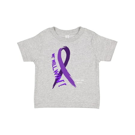 Inktastic Testicular Cancer Awareness We Will Win with Purple Ribbon Gift Toddler Boy or Toddler Girl T-Shirt
Inktastic Testicular Cancer Awareness We Will Win with Purple Ribbon Gift Toddler Boy or Toddler Girl T-Shirt