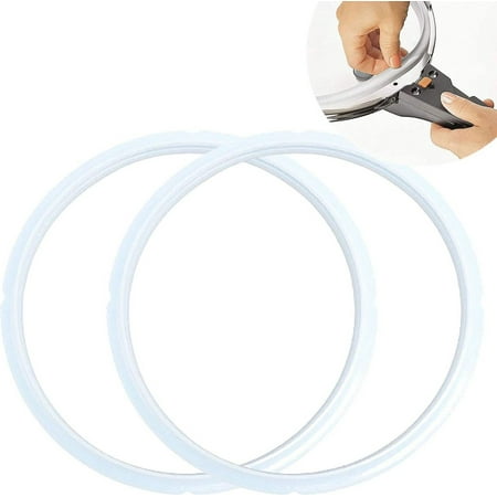 Rubber Pressure Cooker Gasket Replacement Silicone Gasket Offers An Airtight Seal Compatible With Multiple Models Food Grade Silicone Ensures Safety 2-Pack
Rubber Pressure Cooker Gasket Replacement Silicone Gasket Offers An Airtight Seal Compatible With Multiple Models Food Grade Silicone Ensures Safety 2-Pack