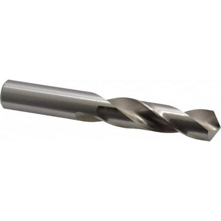 Precision Twist Drill 21/32 118° Spiral Flute HSS Screw Machine Drill Bit Bright Finish Right Hand Cut 2-7/8 Flute Length 4-1/2 OAL Standard Point Straight Shank
Precision Twist Drill 21/32 118° Spiral Flute HSS Screw Machine Drill Bit Bright Finish Right Hand Cut 2-7/8 Flute Length 4-1/2 OAL Standard Point Straight Shank