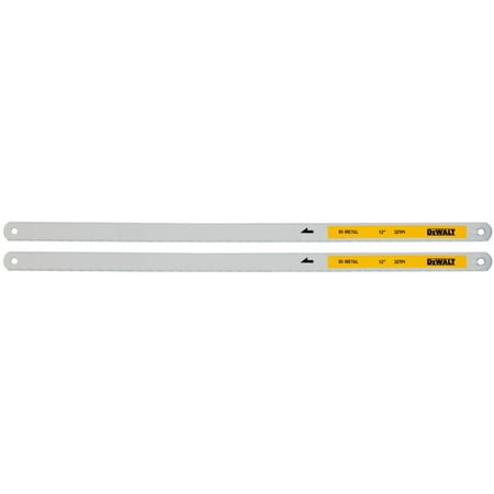 DeWalt 12 in. Bi-Metal Hacksaw Blades 32 TPI 2 pk
