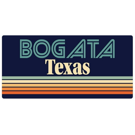 Bogata Texas 5 x 2.5-Inch Fridge Magnet Retro Design