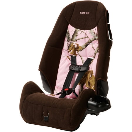 Cosco High-Back Booster Car Seat, Realtree Pink