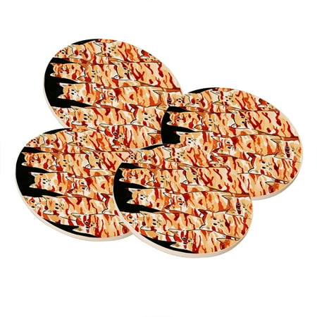 KuzmarK Sandstone Drink Coaster (set of 4) - Earth Tones Camo Camouflage Kitties Abstract Cat Art by Denise Every
KuzmarK Sandstone Drink Coaster (set of 4) - Earth Tones Camo Camouflage Kitties Abstract Cat Art by Denise Every