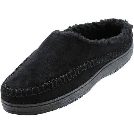 NORTY Mens Clogs Adult Male Slip on Mules Slide Slippers Black XXL