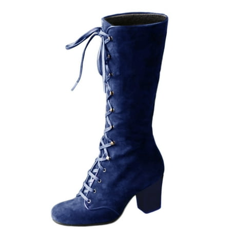Valentine s Day Deals!2022 Hvyes Women Fashion Casual Vintage Retro Mid-Calf Boots Lace Up Thick Heels Shoes
Valentine s Day Deals!2022 Hvyes Women Fashion Casual Vintage Retro Mid-Calf Boots Lace Up Thick Heels Shoes