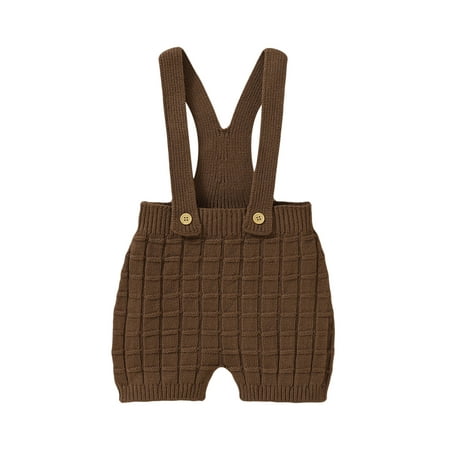Qtinghua Newborn Infant Baby Girl Boy Knit Romper Kids Sleeveless Strap One Piece Overall Jumpsuits Pants Outifts Coffee 6-12 Months
Qtinghua Newborn Infant Baby Girl Boy Knit Romper Kids Sleeveless Strap One Piece Overall Jumpsuits Pants Outifts Coffee 6-12 Months