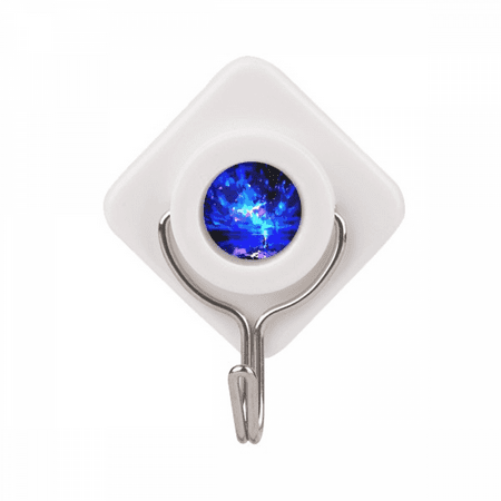 Gorgeous Crystal Sky Space Adhesive Wall Hooks Hanging Self Sticky