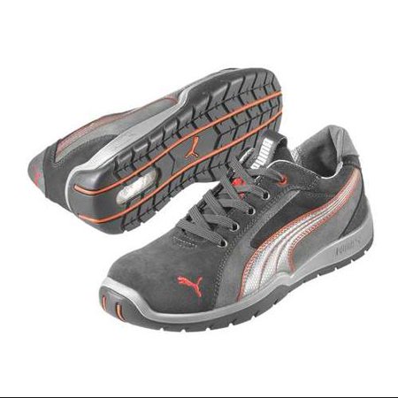 PUMA 642685-07 Athletic Work Shoes, Stl, Mn, 7, Gry, 1PR