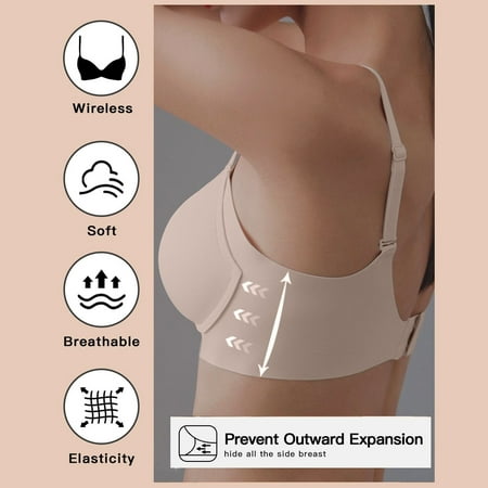 WNG Women s T Shirt Bra with Push Up Padded Bralette Bra Without Underwire Seamless Comfortable Soft Cup Bra
WNG Women s T Shirt Bra with Push Up Padded Bralette Bra Without Underwire Seamless Comfortable Soft Cup Bra
