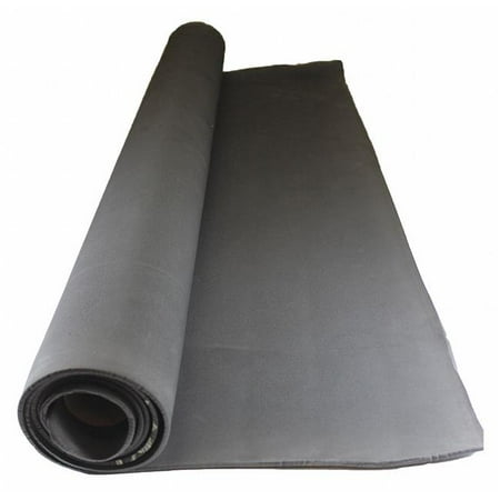 42 in. x 25 ft. Closed Cell Foam Roll - 1 in. Thickness Black