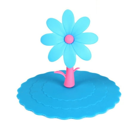 Sunflower Cup Cover with Food-Grade Silicone Anti-Dust Airtight Seal Durable Soft Long Lasting Convenient for Coffee Cup Blue
Sunflower Cup Cover with Food-Grade Silicone Anti-Dust Airtight Seal Durable Soft Long Lasting Convenient for Coffee Cup Blue