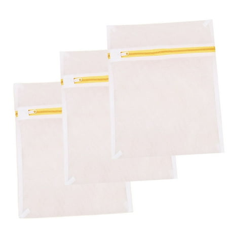 3pcs Fine Mesh Laundry Bags Zippered Washing Bags Delicates Protection Bags for Underwear Lingerie
3pcs Fine Mesh Laundry Bags Zippered Washing Bags Delicates Protection Bags for Underwear Lingerie