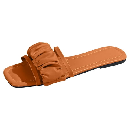 Kukoosong Womens Sandals ShoesBeach Sandals Summer Non-Slip Causal Slippers Flat Sandals for Women Orange 37
Kukoosong Womens Sandals ShoesBeach Sandals Summer Non-Slip Causal Slippers Flat Sandals for Women Orange 37