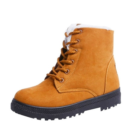 KELINFONG Women s Snow Waterproof Boot Warm Fur Lined Ankle Booties Lace Up Slip on Outdoor Walking Womens Boots
KELINFONG Women s Snow Waterproof Boot Warm Fur Lined Ankle Booties Lace Up Slip on Outdoor Walking Womens Boots