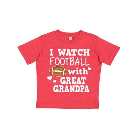 Inktastic I Watch Football with My Great Grandpa Gift Toddler Boy Girl T-Shirt
Inktastic I Watch Football with My Great Grandpa Gift Toddler Boy Girl T-Shirt