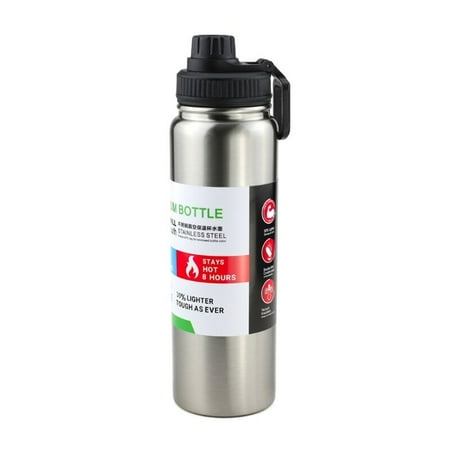 Insulated Vacuum Water Bottle with Spout Lid & Screw on Top | Stainless Steel Flask Leak Proof Lightweight Eco-friendly
Insulated Vacuum Water Bottle with Spout Lid & Screw on Top | Stainless Steel Flask Leak Proof Lightweight Eco-friendly
