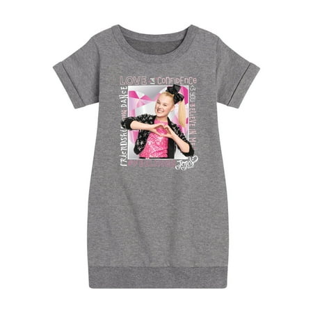 JoJo Siwa - #Feeling - Toddler And Youth Girls Fleece Dress
