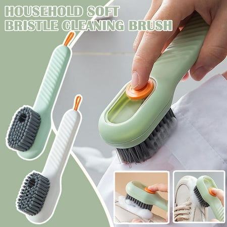 Household Bristle Cleaning BrusCleaning Brush Household Small Laundry Brush for Soft Bristle Scrub Clothes Shoe Fabric Hand Cleaning Brushh Press Type Automatic Liquid Adding Brush
Household Bristle Cleaning BrusCleaning Brush Household Small Laundry Brush for Soft Bristle Scrub Clothes Shoe Fabric Hand Cleaning Brushh Press Type Automatic Liquid Adding Brush