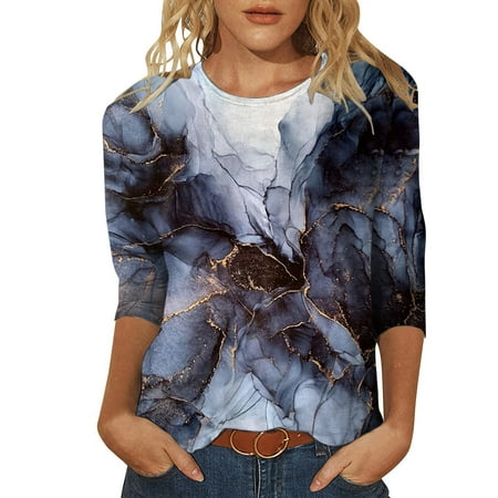 koaiezne Womens Daily Summer Print O Neck Tops Three Quarter Sleeve Round Neck Tee Shirt Printed Flower Loose Side Split Blouse Tunic Womens Graphic Sleep Shirts Vintage Tee
koaiezne Womens Daily Summer Print O Neck Tops Three Quarter Sleeve Round Neck Tee Shirt Printed Flower Loose Side Split Blouse Tunic Womens Graphic Sleep Shirts Vintage Tee