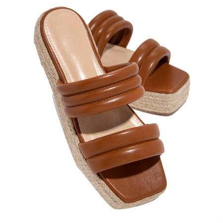 Women s Platform Slippers Slides On Sandal Ladies Outdoor Beach Lady Shoes Home Slippers Female Shoes 43 Brown
Women s Platform Slippers Slides On Sandal Ladies Outdoor Beach Lady Shoes Home Slippers Female Shoes 43 Brown
