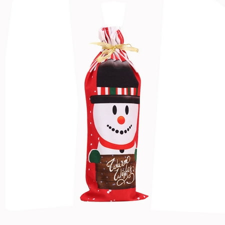 Christmas Decorations Christmas Decoration Print Wine Bottle Bag Red Wine Champagne Wine Bottle Bag Cartoon Wine Bag Santa Claus Snowman Decoration Christmas Gifts on Clearance
Christmas Decorations Christmas Decoration Print Wine Bottle Bag Red Wine Champagne Wine Bottle Bag Cartoon Wine Bag Santa Claus Snowman Decoration Christmas Gifts on Clearance