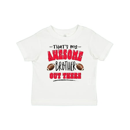 Inktastic That s My Awesome Brother out There with Footballs Gift Baby Boy or Baby Girl T-Shirt
Inktastic That s My Awesome Brother out There with Footballs Gift Baby Boy or Baby Girl T-Shirt