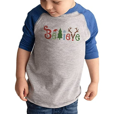 7 ate 9 Apparel Kids Merry Christmas Shirts - Believe Shirt - Tree & Reindeer - Blue Shirt 3T
7 ate 9 Apparel Kids Merry Christmas Shirts - Believe Shirt - Tree & Reindeer - Blue Shirt 3T