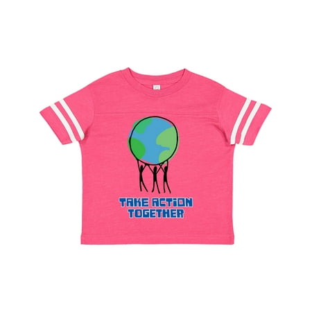 Inktastic Take Action Together Save the Planet Gift Toddler Boy or Toddler Girl T-Shirt
Inktastic Take Action Together Save the Planet Gift Toddler Boy or Toddler Girl T-Shirt