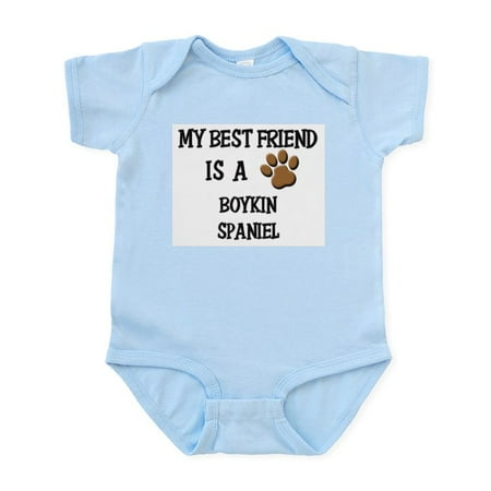 CafePress - My Best Friend Is A BOYKIN SPANIEL Infant Bodysuit - Baby Light Bodysuit Size Newborn - 24 Months
CafePress - My Best Friend Is A BOYKIN SPANIEL Infant Bodysuit - Baby Light Bodysuit Size Newborn - 24 Months