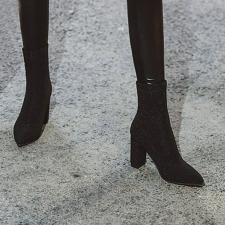 Cathalem Long Boots for Women over The Knee Wide Calf Fashion Boots Boots Thick Heels High Heels Elastic Short Boot Womens Mid Black 8.50
Cathalem Long Boots for Women over The Knee Wide Calf Fashion Boots Boots Thick Heels High Heels Elastic Short Boot Womens Mid Black 8.50