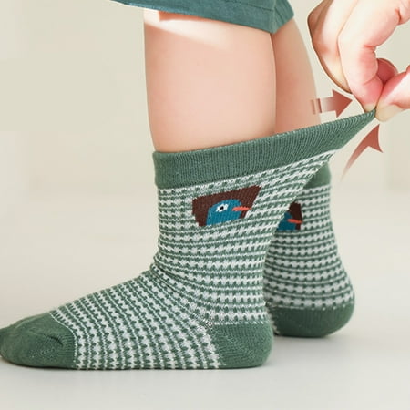Gubotare Socks For Infant Baby Boys Girls Non-Slip Socks Infants Toddler Combed Cotton Sock Cartoon Socks Anti-Slip Crew Socks Green 1-3 Years
Gubotare Socks For Infant Baby Boys Girls Non-Slip Socks Infants Toddler Combed Cotton Sock Cartoon Socks Anti-Slip Crew Socks Green 1-3 Years