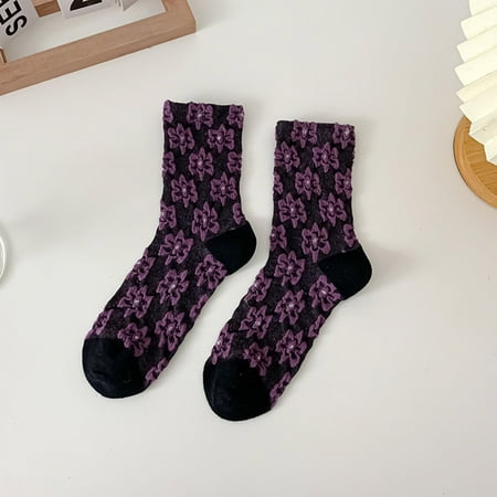 Soighxzc Womens Winter Socks Autumn And Winter Mid Tube Socks Knitted Jacquard Printing Warm Stockings
Soighxzc Womens Winter Socks Autumn And Winter Mid Tube Socks Knitted Jacquard Printing Warm Stockings