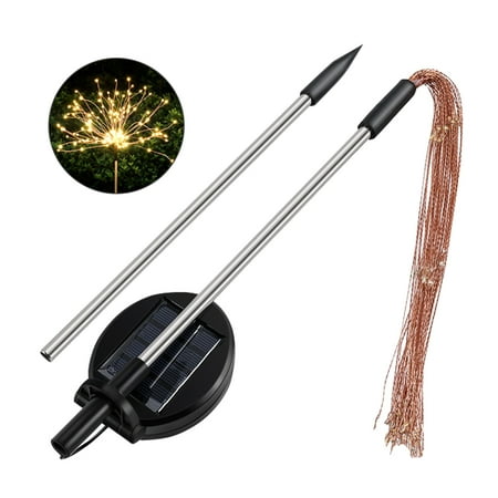 Solar Garden Lawn Firework Solar Powered String Waterproof 2 Modes Operated for Garden Patio Yard
Solar Garden Lawn Firework Solar Powered String Waterproof 2 Modes Operated for Garden Patio Yard
