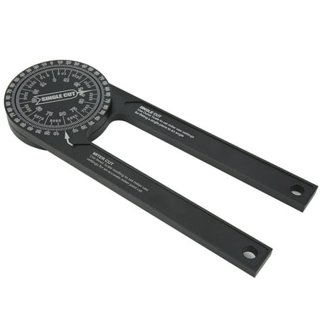 LAFGUR Goniometer 0~360° Woodworking Protractor Aluminium Alloy Angle Finder Angle Measuring Tool Aluminium Alloy Protractor
LAFGUR Goniometer 0~360° Woodworking Protractor Aluminium Alloy Angle Finder Angle Measuring Tool Aluminium Alloy Protractor