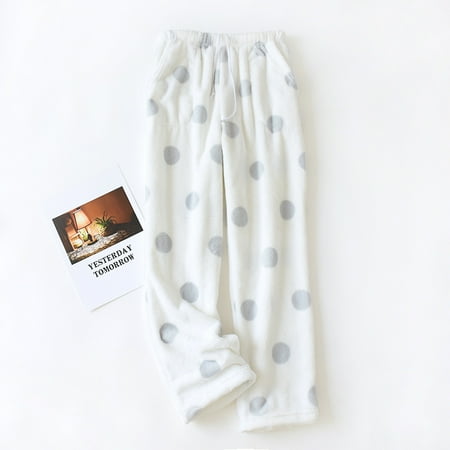 Women Flannel Fleece Pajama Pants Plush Lounge Pants Coral Fleece Jogger Pants Drawstring Trousers
Women Flannel Fleece Pajama Pants Plush Lounge Pants Coral Fleece Jogger Pants Drawstring Trousers