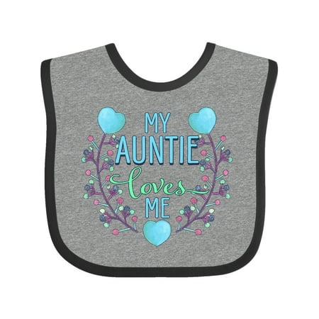 Inktastic My Auntie Loves me- painted flowers and hearts Gift Baby Boy or Baby Girl Bib
Inktastic My Auntie Loves me- painted flowers and hearts Gift Baby Boy or Baby Girl Bib