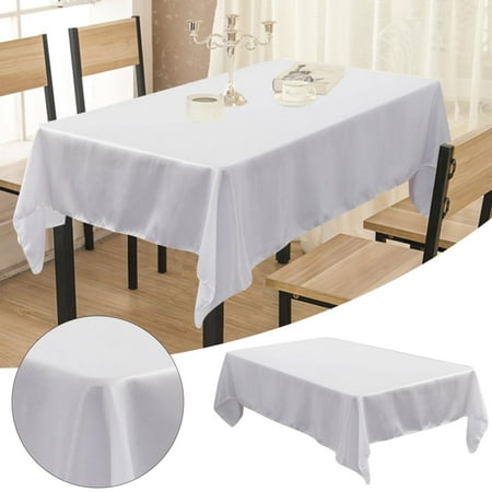 Oleegame 1PC Hotel Banquet Wedding Scene Solid Color Rectangular Smooth Satin Table Cloth Satin Table Cloth Satin Table Cloth White White
Oleegame 1PC Hotel Banquet Wedding Scene Solid Color Rectangular Smooth Satin Table Cloth Satin Table Cloth Satin Table Cloth White White