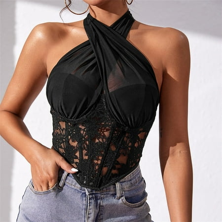 XHJUN Women Babydoll Halter Sexy lace Lingerie Set with one piece Sheer Teddy Lingerie Trim Bodysuit
XHJUN Women Babydoll Halter Sexy lace Lingerie Set with one piece Sheer Teddy Lingerie Trim Bodysuit