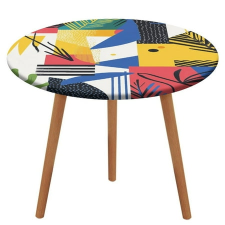 Color Geometry (8) Round Fitted Tablecloth Elastic Table Cover Waterproof Dining for Indoor Outdoor Decor Table Cloth
Color Geometry (8) Round Fitted Tablecloth Elastic Table Cover Waterproof Dining for Indoor Outdoor Decor Table Cloth