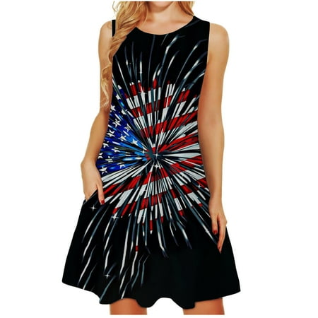 Ziloco Sleeveless Round-Neck Dress Dress Shoes For Women Independence Day Print Women Fashion Summer Casual Sexy Summer Sleeveless Round Neck Dress
Ziloco Sleeveless Round-Neck Dress Dress Shoes For Women Independence Day Print Women Fashion Summer Casual Sexy Summer Sleeveless Round Neck Dress