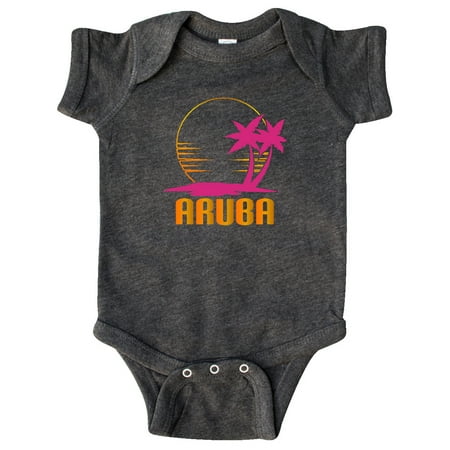 Inktastic Aruba Apparel for Cruise Gift Baby Girl Bodysuit